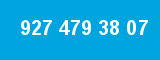 927 479 38 07 927 479 38 07